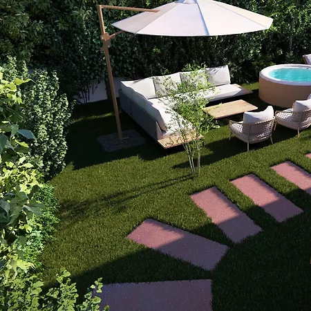 Luna Serene Garden - Jacuzzi & Gym * Задар