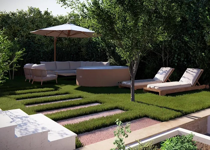 Apartment Luna Serene Garden - Jacuzzi & Gym Zadar